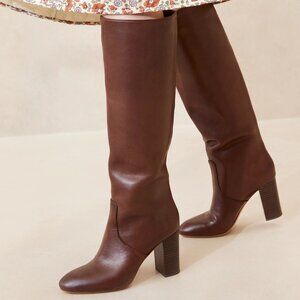NEW Loeffler Randall - Goldy Tall Boot | Espresso | Size 10 (Original Packaging)
